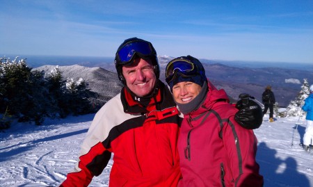 Top of FIS, Sugarbush, VT 2010 winter