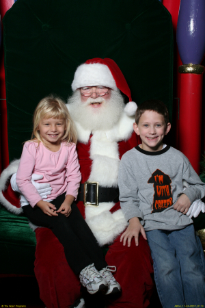 Santa and my Kids