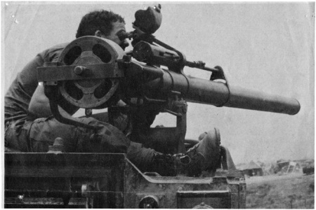 Sighting the 106mm RR Gun