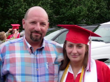 Bruce and Laura at her graduation