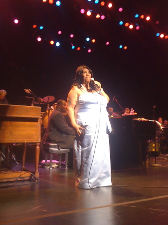 Aretha at the Wolf Trap National Park - VA