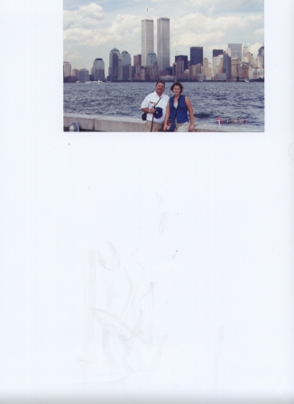 Erin, one of my daughters,& I in NYC;Aug, 2001