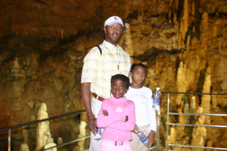 In the caverns of Okinawa World, Japan