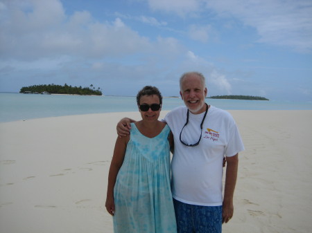 Aiutaki sandbar 2008