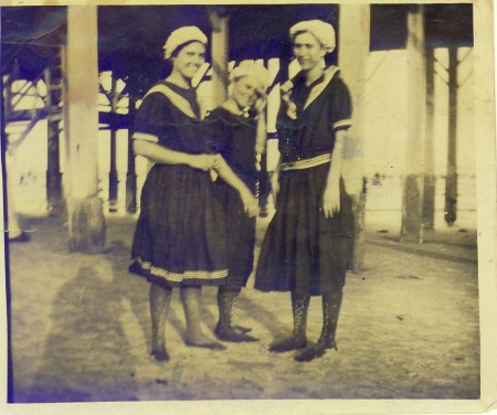 Grandma at the beach in 1912