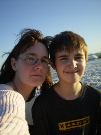 Me and my son in california