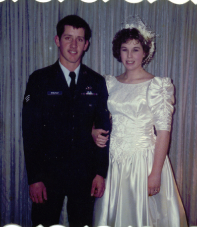 My Wedding day, January 21, 1989