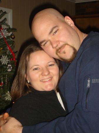 Josh and Amy, Christmas 2007