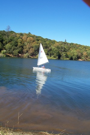 Sailing in Howarth Park, Santa Rosa, CA '07