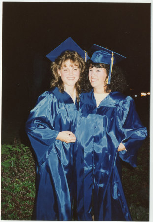 Heidi and Adreana, graduation