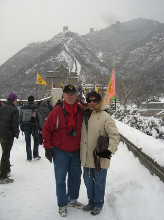 The Great Wall in Beijing, China