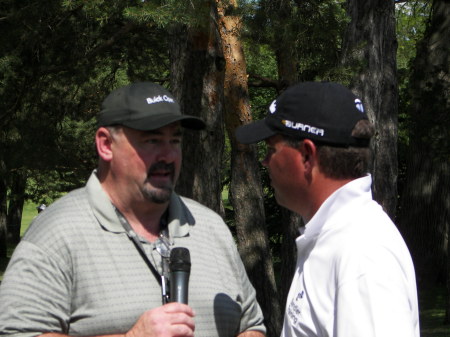 Interviewing 2007 Buick Open Champion