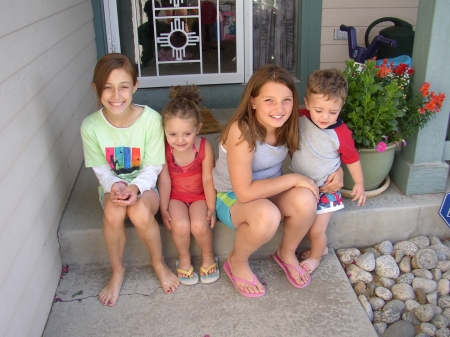 My kids June 2008