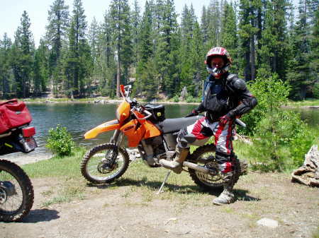 Sawmill Lake in the Sierras