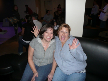 Me and my sissy at Acme Bowl