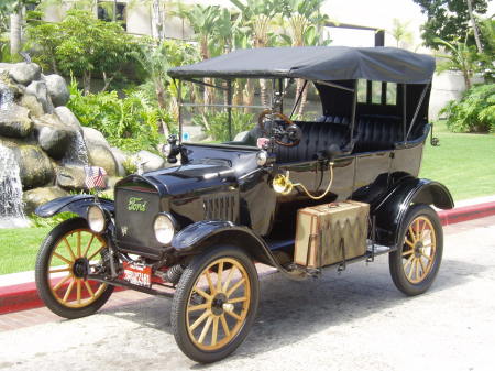 Our 1917 Model T touring