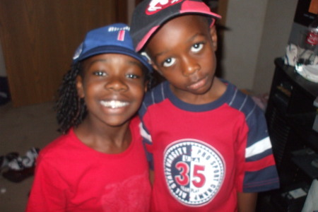 my daughter Ce'Andra and my son Christopher