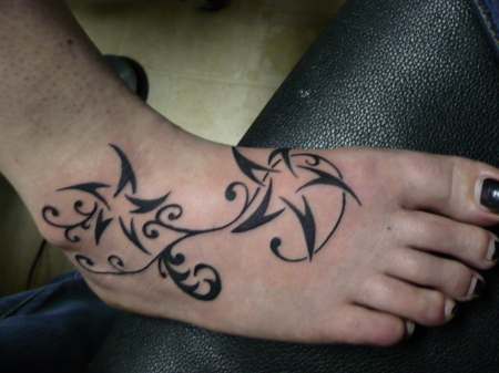 Tattoo on Foot