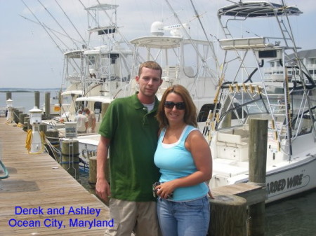 my son and daughter, derek and ashley