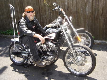 Richie with his bikes