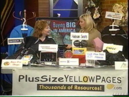 PlusSizeYellowPages.com On CN8 in 2006