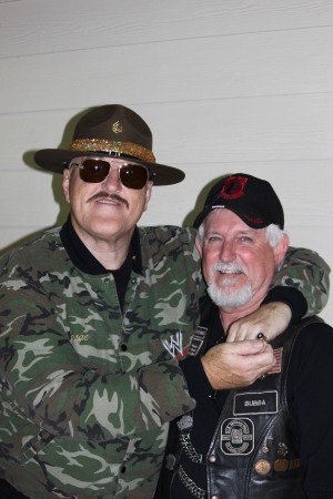 4-16-10 With Sgt. Slaughter