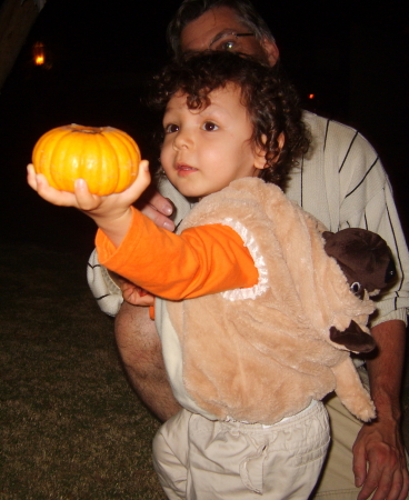 William on halloween 2008