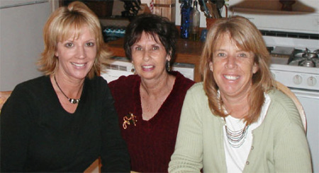 Me, mom, Kim (sister)