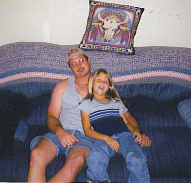 my daughter and me around 2002?