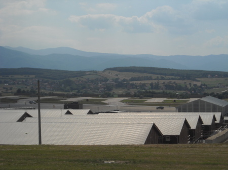A view from Camp Bondsteel