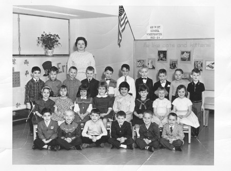 Kindergarten 1963-1964