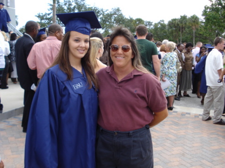Me at my daughter's college graduation FAU 08"