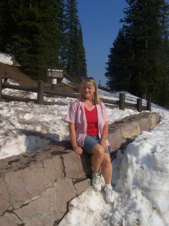 Snow in Yellowstone - Summer 2008
