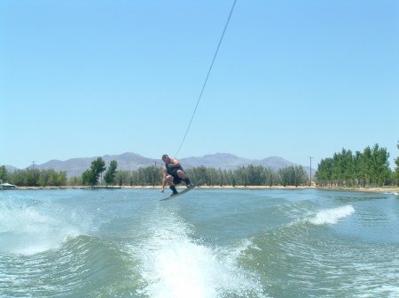 wakeboarding