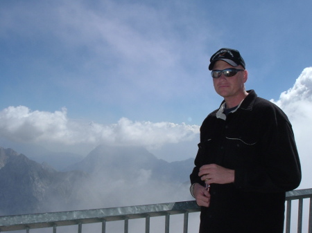 on Mount Zugspitze, Alps