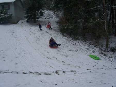 Sledding