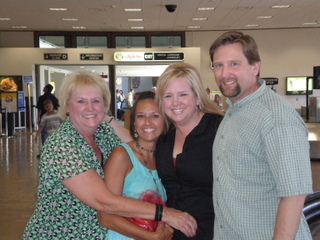 Mom, Trish, me and Bob