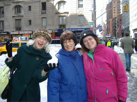 Bonnie with Betty Lou in NYC 2007
