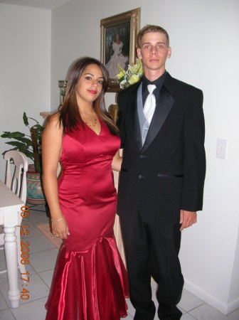 My daughter Krystal and her prom date Josh