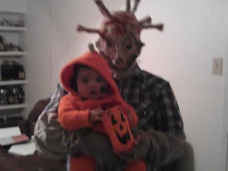 first halloween with my baby