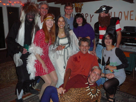 2006 Halloween Party w/ Kim Traber and friends