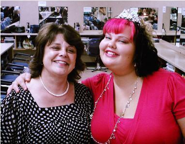 me n my mom at my chbc graduation