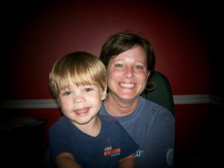 Me and my step-grandson, Jackson!