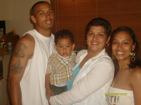 Son Terry Jr. Grandson Me and Daughter Sabrina