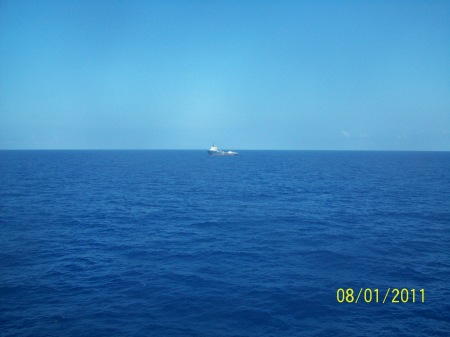This pictures of the chas boat Resolution, Offshore Cuba