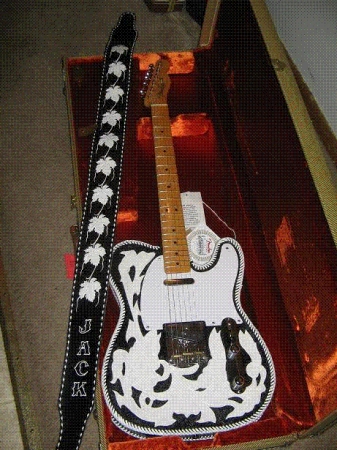 Waylon Jennings' guitar replica