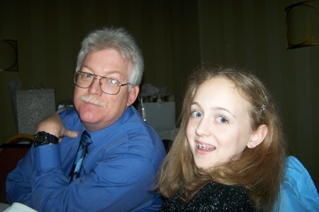 My brother Scott and daughter Jessica