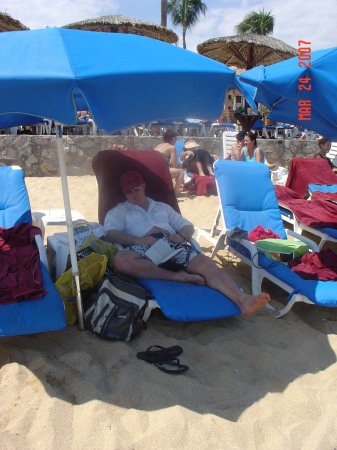 Lifeguarding on the beach - :-)