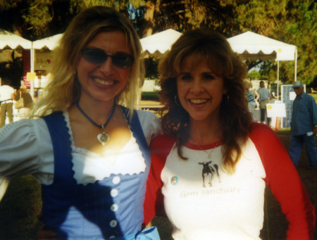 Linda Blair & me