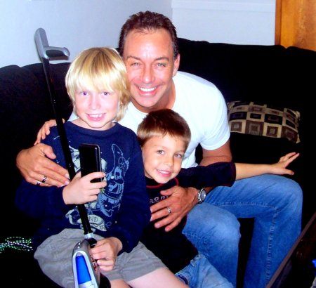 My sons and I 2008